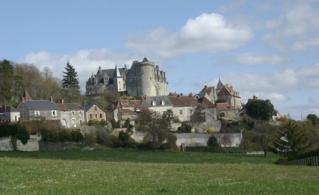 Vue du château de Palluau-sur-Indre